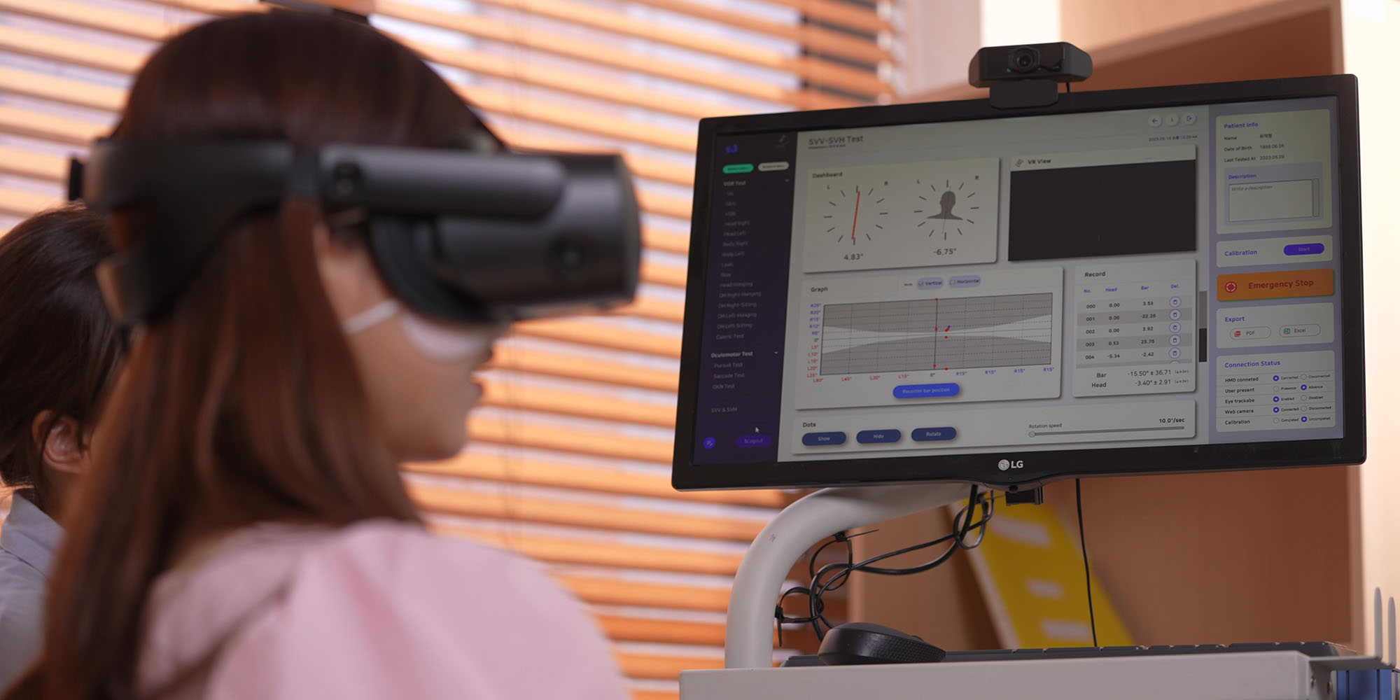 Improving vertigo diagnostics with eye tracking & VR - Tobii